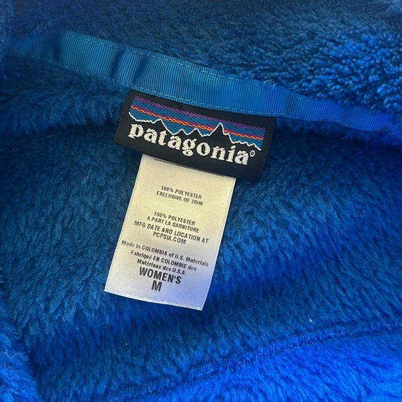 Patagonia Re-Tool Fleece — Full zip-up fleece jacket - Academic blue - size M - Picture 6 of 7